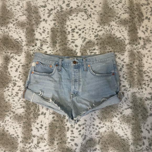 Madewell relaxed denim shorts - Picture 2 of 5